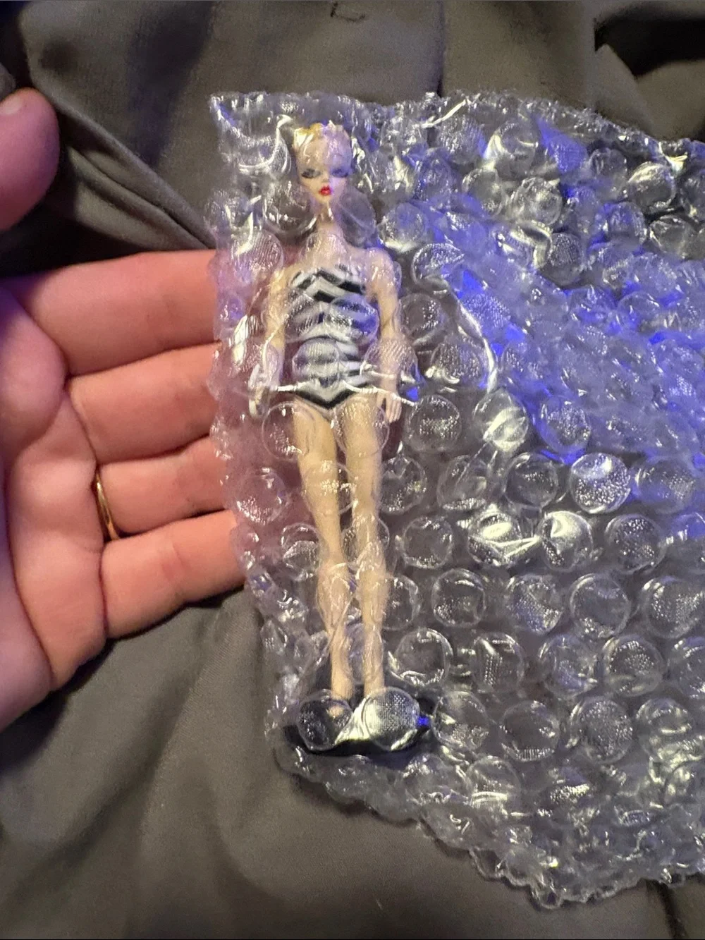 Hallmark Barbie Keepsake Ornament - Black, White & Pink Accents